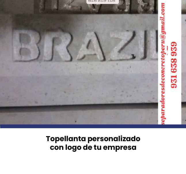 Imagen del producto Topellantas y huellas de concreto